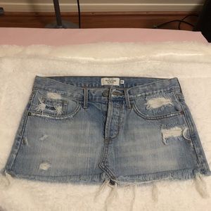 Abercrombie and Fitch denim skirt
